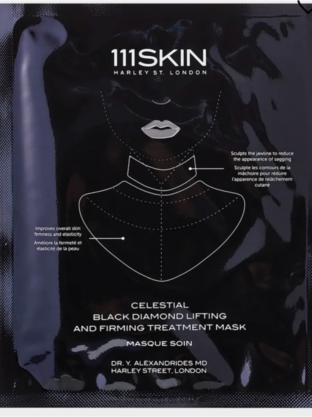 111Skin A highly effective, hydrogel, neck, and décolletage mask